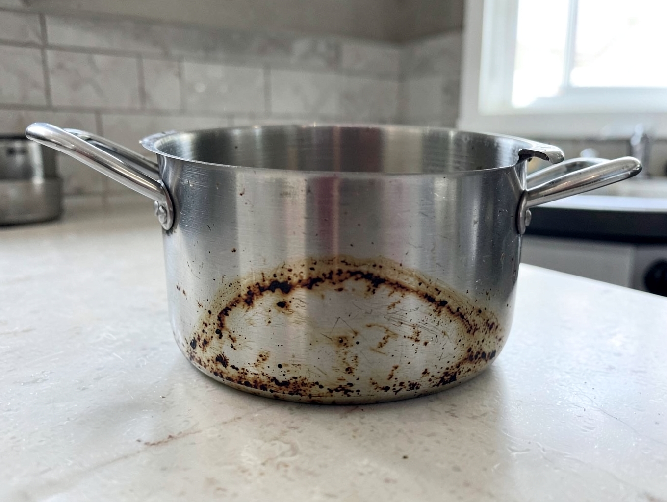 How Granny Cleans Burnt Pots Without Ruining Them