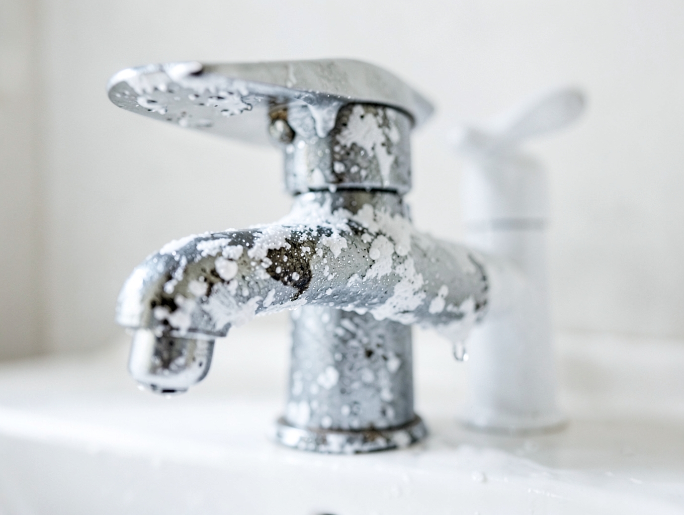 How Granny Removes Hard Water Stains From Faucets