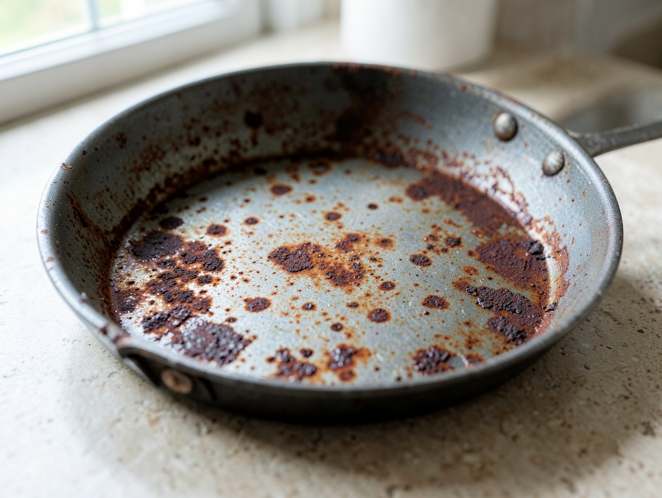 How Granny Removes Rust From Pans